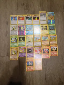 Pokemon Card Lot 35 From The Evaluations Set English Excellent Condition Or NM - Image 1