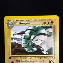 1st Edition - Donphan - Neo Genesis - 21/111 - Pokemon TCG - LP - Image 2