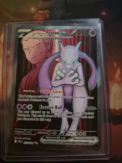 Pokemon TCG Team Rocket's Mewtwo 213/182 Destined Rivals - Image 1