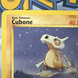 Pokemon TCG Cubone 50/64 Jungle Common Unlimited Regular English 1999 40HP - Image 5