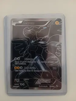 Pokemon TCG Zekrom Black White Holo Card 114/114 Full Art Ultra Rare M/NM - Image 2