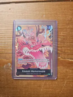 Kouzuki Momonosuke OP16-085 Alt Art SR One Piece TCG English - Image 1