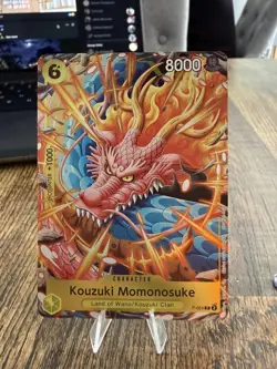 P-064 Kouzuki Momonosuke Event Pack Foil Promo One Piece TCG English Card - Image 1