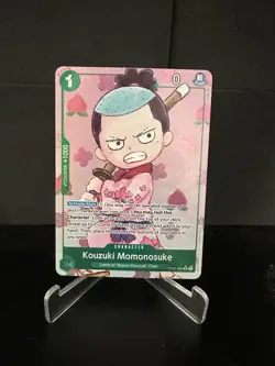 One Piece TCG Kouzuki Momonosuke Op01-041 Alt Art English - Image 1