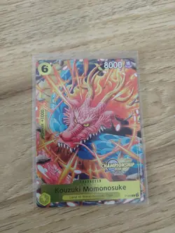 One Piece TCG Kouzuki Momonosuke P-064 CS 2024 - Image 1