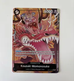 Bandai One Piece Card Game Kouzuki Momonosuke OP06-085 Special English 6000/5 - Image 1