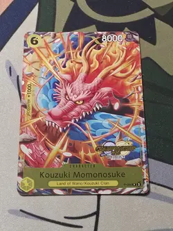 Kouzuki Momonosuke 2024 Championship Tournament Event Pack Promo One Piece P-064 - Image 1
