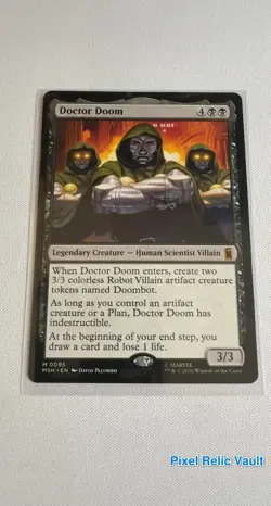 MTG - MSH - 95 - NM - Doctor Doom - Magic - Image 2
