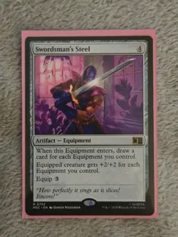 Swordsman's Steel Commander: Marvel Super Heroes Regular pack fresh unplayed - Image 1