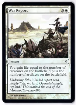 War Report NPH 26 Magic: The Gathering Foil C NM - Image 1