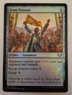 1x Team Pennant FOIL Strixhaven MTG Magic the Gathering NM - Image 1