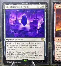 The Darkness Crystal/The Fire Crystal - MTG Magic the Gathering - FIN-NM - Image 2