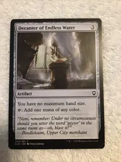 magic the gathering - Decanter Of Endless Water CLB C 309 - Image 1