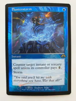Flusterstorm *FOIL RETRO* PROMO BAB MH3 MTG MT/NM Combined Ship -TCGshowcase- - Image 1
