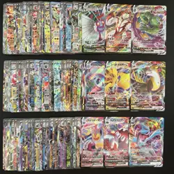 100 ex V Vmax RR RRR Holo Full Arts Lot Set Pokemon Japanese Cards T717 - Image 1