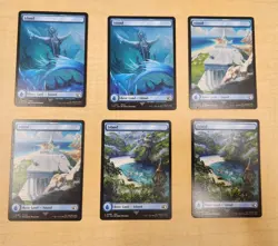 NM MTG Final Fantasy Basic Land Card Lot of 41 - Image 4