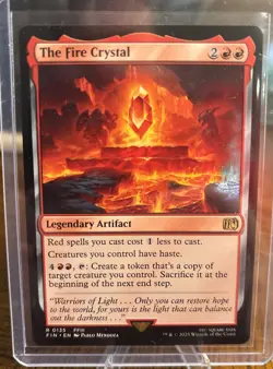 MTG Magic: The Gathering Final Fantasy the Fire Crystal Card #0135 Regular Card - Image 1