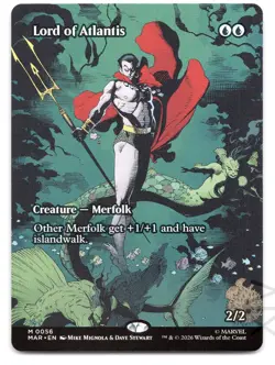 Lord of Atlantis (Borderless) MTG Marvel Universe Eternal-Legal - Image 1