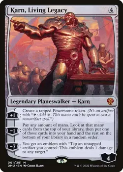 1x Karn, Living Legacy NM Eng MTG - Dominaria United - Image 1