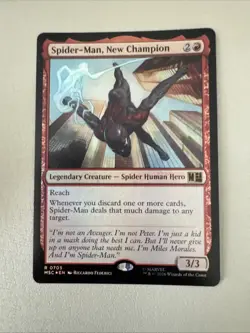 Spider-Man, New Champion Commander: Marvel Super Heroes Foil - Image 1