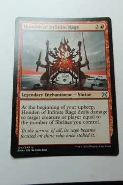 MTG Honden of Infinite Rage x1- -Eternal Masters-Lightly Played - Image 1
