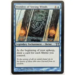Honden of Seeing Winds, Champions of Kamigawa (CHK), #69 LP MTG - Image 1