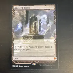 Magic: The Gathering Ancient Tomb 021/030 ZNR Expeditions Foil Borderless - Image 1