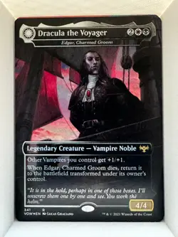 Dracula the Voyager - Edgar, Charmed Groom R Innistrad: Crimson Vow 341 NM - Image 1