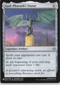 God-Pharaoh's Statue The List Reprints NM - Image 1