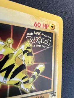 Electabuzz Black Star Promo Kids WB Pokemon First Movie Gold Stamp 2 Card Lot - Image 3