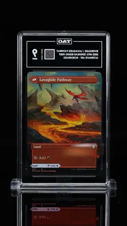 TAG 9 Riverglide Pathway (Borderless) Zendikar Rising Foil MTG 2020 - Image 2