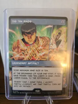 MTG The Ten Rings #313 Borderless Mythic Rare Marvel Super Heroes MSH NM - Image 1