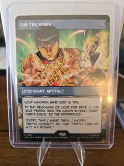 MTG The Ten Rings #313 Borderless Mythic Rare Marvel Super Heroes MSH NM - Image 1