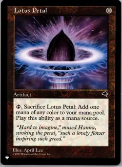 Lotus Petal The List Reprints Regular MTG NM Free Shipping - Image 1