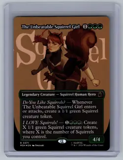 The Unbeatable Squirrel Girl (Borderless) Marvel Super Heroes Foil - Image 1