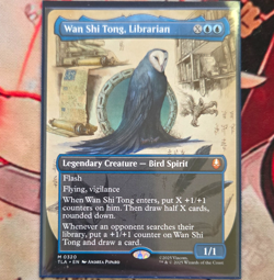 Wizards of the Coast Wan Shi Tong, Librarian Borderless Mythic Blue M 0320 - Image 1