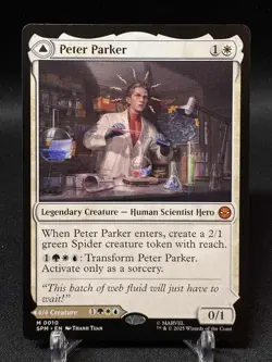 Peter Parker / Amazing Spider Man - MTG #010 Marvel's Spider-Man Regular NM - Image 1