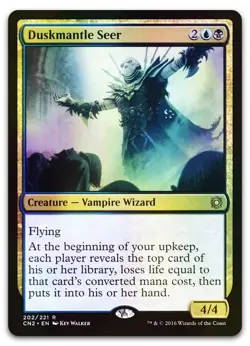 Duskmantle Seer #202 (Foil) (NM) Conspiracy Take the Crown CN2 Magic MTG - Image 1
