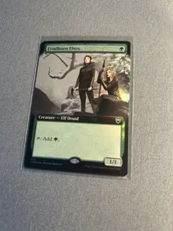 fyndhorn elves borderless foil mtg - Image 3