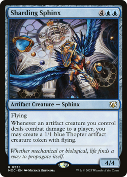 Sharding Sphinx [March of the Machine Commander] Magic MTG - Image 1