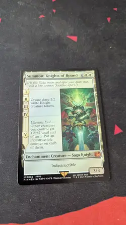 Summon: Knights of Round Final Fantasy MTG card - Image 1
