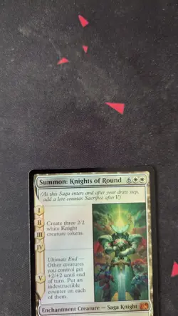 Summon: Knights of Round Final Fantasy MTG card - Image 2