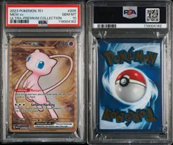 Pokemon TCG Mew ex (151 Metal Card) 205/165 Sv: Scarlet & Violet 151 PSA 10 - Image 3