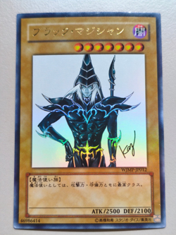 Yu-Gi-Oh! WJMP-JP012 Dark Magician Jap UR - Image 1