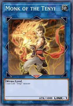 Monk of the Tenyi CRBR-EN056 1st ED NM Yu-Gi-Oh! SUPER RARE - Image 1