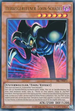 Herbeigerufener Toon-Schadel - SRL-DE073 deutsch - Ultra Rare - 25th - YU-GI-OH - Image 1