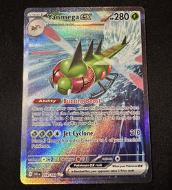 Pokemon Sv10: Destined Rivals SIR Yanmega ex 228/182, NM, Unplayed - Image 1