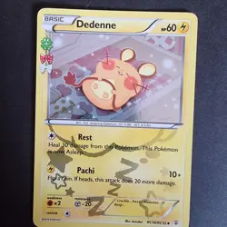 RC10/RC32 Dedenne NM Radiant Collection Generations Pokemon TCG Card 2016 - Image 1