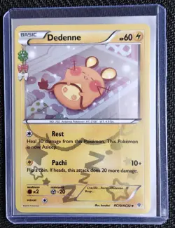 Dedenne - RC10/RC32 Radiant Collection Generations Pokemon Card VLP RC10/RC32 - Image 1