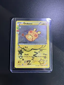 *MINT* Dedenne - RC10/RC32 Radiant Collection Generations Pokemon Card - Image 1